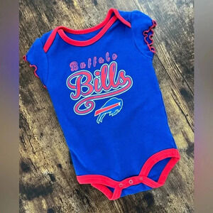 NFL Team Apparel | infant girl Buffalo Bills onesie. Size: 12M